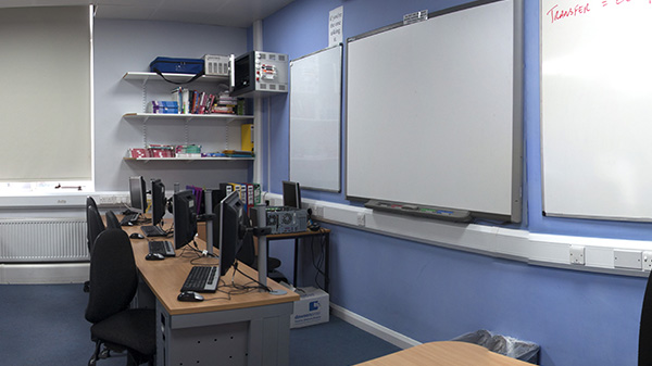 ICT Classroom 1, fully equipped