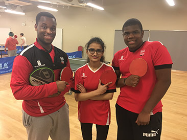 Table Tennis Success At AOC Sport Regional Tournament